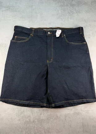 Short en jean bleu marine W42/FR52 style vintage streetwear Y2K, marke: Vintage Dressing, zustand: Sehr gut, größe: W42 | DE 58, 30,00 €, 32,20 € inklusive Vinted-Käuferschutz