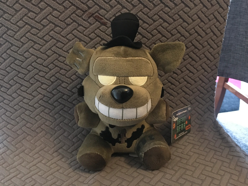 Fnaf five nights at Freddys Dread bear Freddy soft toy plush new tags ...