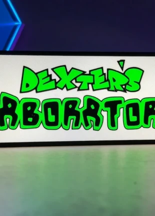 Dexter’s Laboratory LED Lightbox | Mains Powered | 3D Printed PLA, brand: NO LABEL, condition: New without tags, £20.00, £21.70 includes Buyer Protection Pro