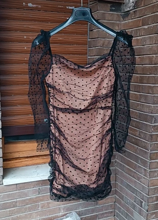 Abito vintage a pois, merk: C'est_Monique, staat: Nieuw zonder prijskaartje, maat: S / 36 / 8, € 5,00, € 5,95 inclusief Kopersbescherming