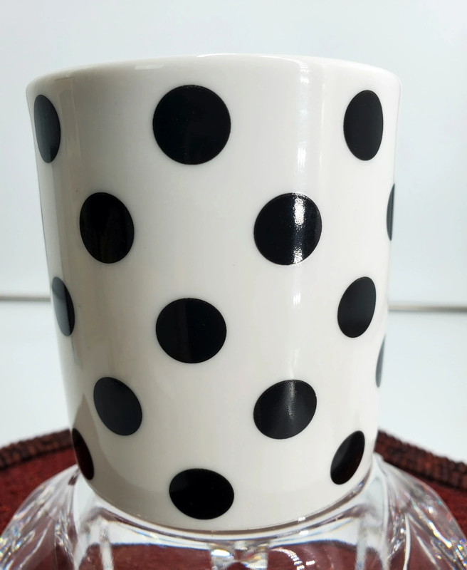 Lenox Kate Spade Paetners in crime Chic Speak Coffee Mug Cup 10 oz Polka Dots 3