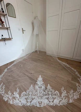 Voile de mariée sublime brodé main, marke: the bridal room, zustand: Sehr gut, größe: Sonstige, 150,00 €, 158,20 € inklusive Vinted-Käuferschutz