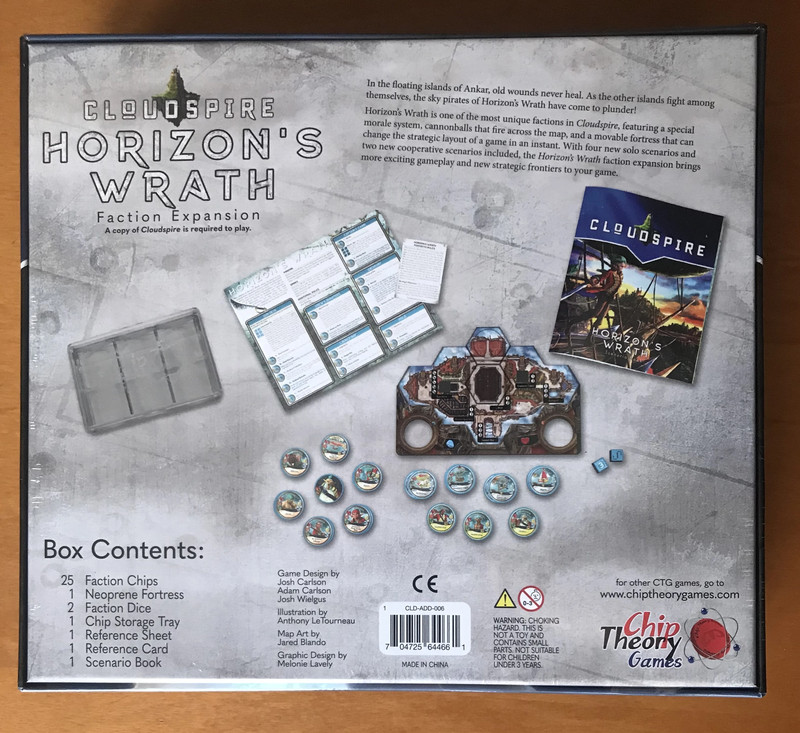 Cloudspire: Horizon's Wrath Expansion - Chip Theory Games - New Sealed - Nuovo Sigillato 2