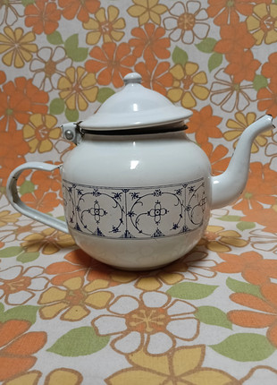 Vintage emaille theepot, marque: Vintage, état: Satisfaisant, 4,99 €, 5,94 € Protection acheteurs incluse