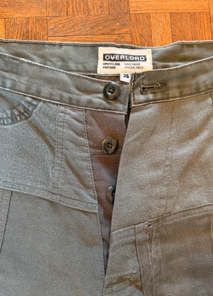 Pantalon créateur upcyclé, marque: Overlord, état: Très bon état, taille: W29 | FR 38, 15,00 €, 16,45 € Protection acheteurs incluse