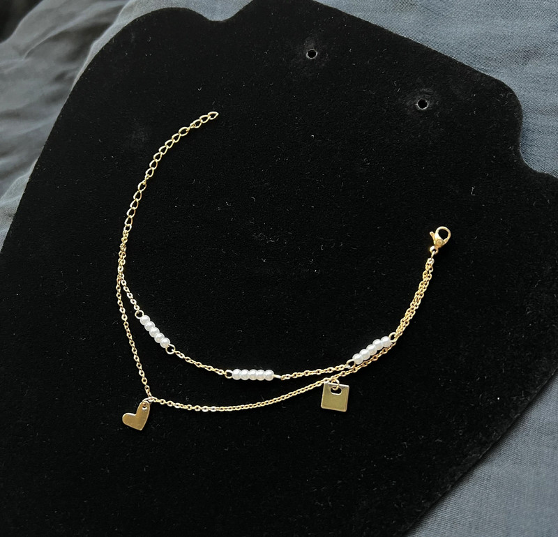 Gold Pearl Bracelet 1