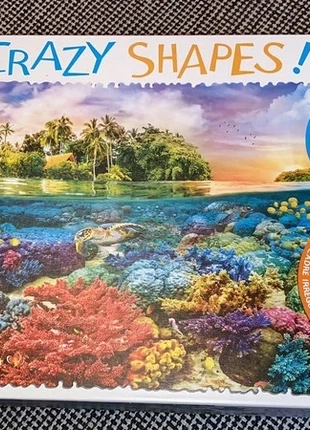 Crazy Shapes 600 Teile Puzzle Meermotiv, merk: Trefl, staat: Heel goed, € 3,50, € 4,38 inclusief Kopersbescherming