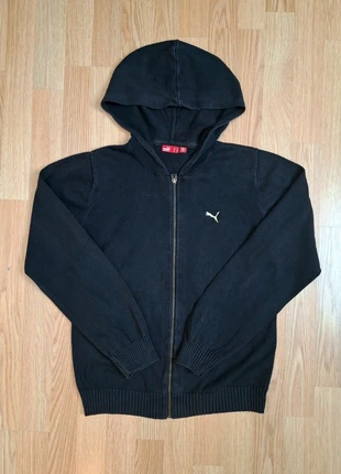 Veste Puma noire et dorée taille 40 taille S logo brodé très bon état, condition: Very good, size: S / 36 / 8, €15.90, €17.40 includes Buyer Protection