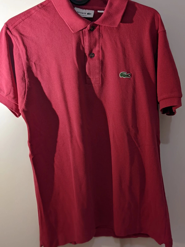 Polo lacoste clearance rose fushia