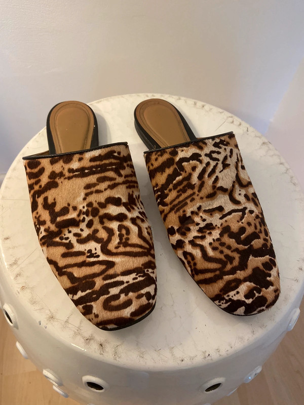 Pony hair mules hotsell