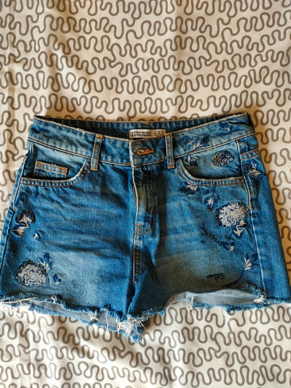 Short bordado Zara 1