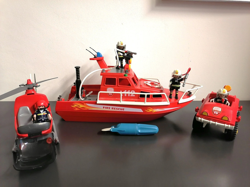 Playmobil pompier référence 9503