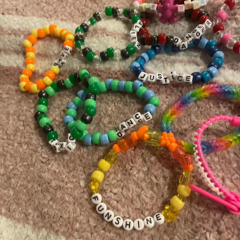 Kandi bracelets random pack 3
