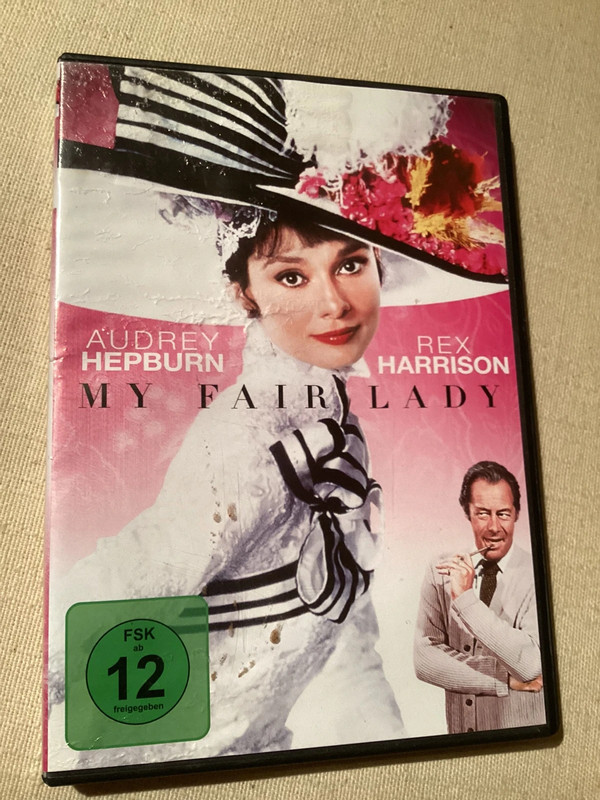 DVD My fair lady Musicalfilm A.Hepburn R.Harrison FSK 12