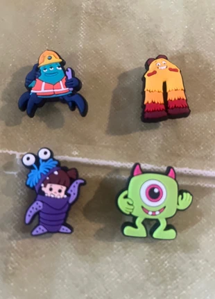 Charms lot de 4 monsters inc, brand: Monster, condition: New without tags, €3.75, €4.64 includes Buyer Protection
