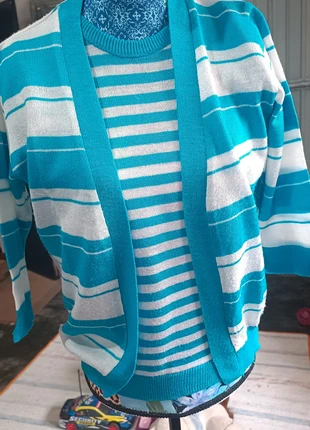 Conjunto malha Vintage , marca: Boutique Parisienne, estado: Bom, tamanho: S / 36 / 8, €6.95, €8.00 inclui Proteção do Comprador