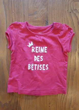 Tee shirt 9 mois, marke: Mots d'enfants, zustand: Sehr gut, größe: 9-12 Monate / 74, 1,00 €, 1,75 € inklusive Vinted-Käuferschutz