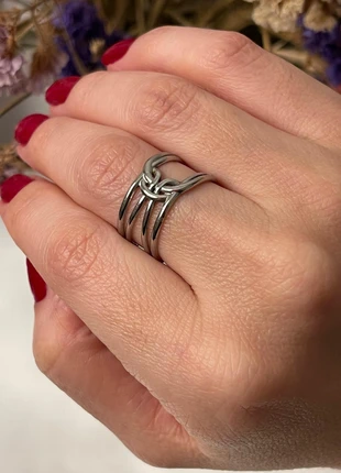 Bague ajustable, marque: INOX, état: Très bon état, taille: Ajustable, 7,50 €, 8,58 € Protection acheteurs (Pro) incluse