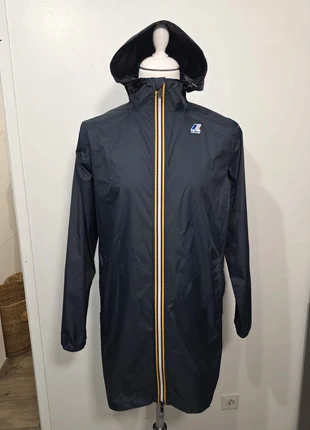 Manteau long parka imperméable K-way Le vrai Eiffel 3.0 bleu foncé taille M mixte 🔥, merk: K-Way, staat: Heel goed, maat: M, € 119,00, € 125,65 inclusief Kopersbescherming Pro