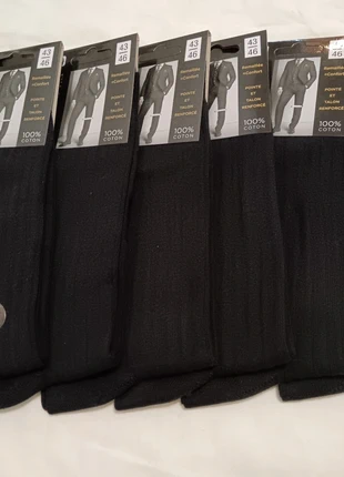 6 Paires Fil D'ecosse Noires (43-46), marque: fil d'ecosse, état: Neuf avec étiquette, taille: M | 43–46, 8,90 €, 10,05 € Protection acheteurs (Pro) incluse