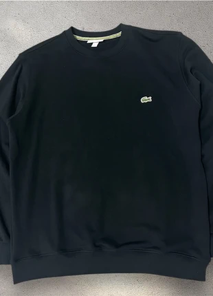 Sudadera Lacoste negra de hombre, marca: Lacoste, estado: Muy bueno, tamaño: XXL, 45,00 €, 47,25 € Protección al comprador incluida