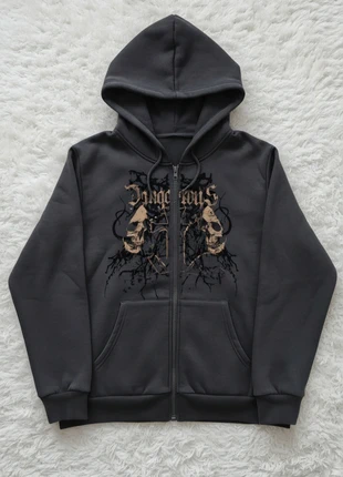 Sweat à capuche Y2K à motifs, Taille L, Neuf, marque: y2k, état: Neuf sans étiquette, taille: L, 32,00 €, 34,30 € Protection acheteurs incluse