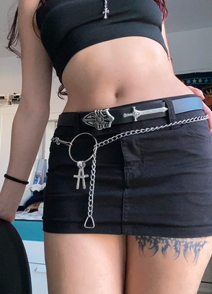 chrome hearts inspired medieval core belt, marque: CHROME, état: Très bon état, taille: 100 cm, 20,00 €, 21,70 € Protection acheteurs incluse