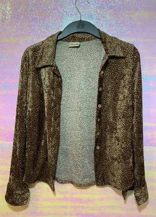 Leopard print shirt, brand: Fórmula Joven, condition: Very good, size: S / UK 8-10, £4.00, £4.90 includes Buyer Protection