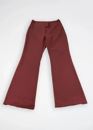 108DPR - Pantalon flare 2000s, bordeaux, 38, marca: Vintage, estado: Muy bueno, tamaño: M / 38 / 10, 19,99 €, 21,69 € Protección al comprador Pro incluida