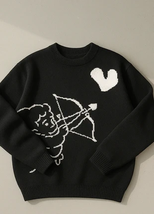 Pull noir– I Would Rather Not Love – style streetwear vintage
y2k, brand: y2k, condizioni: Nuovo senza cartellino, taglia: M, €45.00, €47.95 include la Protezione acquisti