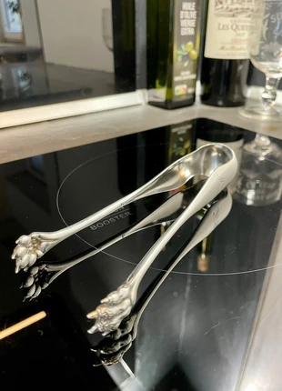 French Silversmith Felix Frères Silver plated Sugar tongs, marca: Félix Freres, estado: Muito bom, €60.00, €63.70 inclui Proteção do Comprador