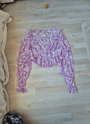 Leuke zomerse blouse met bloemen, staat: Nieuw zonder prijskaartje, maat: S / 36 / 8, € 2,50, € 3,33 inclusief Kopersbescherming