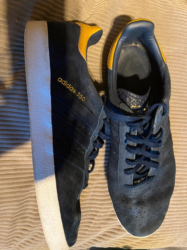 Adidas 350 navy sales