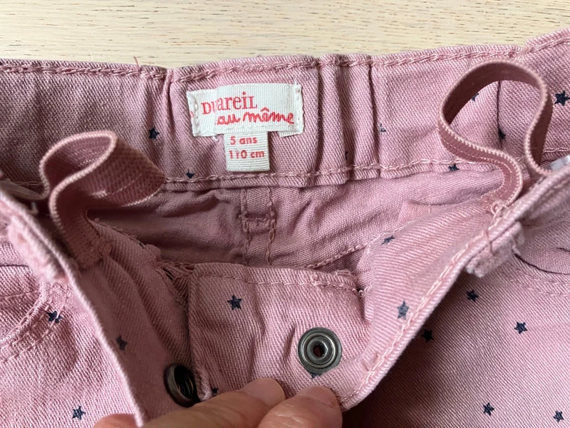 Pantalon jeans slim 5 ans fille DPAM - photo numéro 3