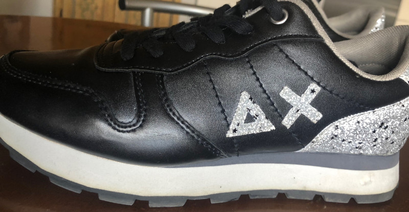 Sneakers donna Sun 68 nere con flirterei Vinted