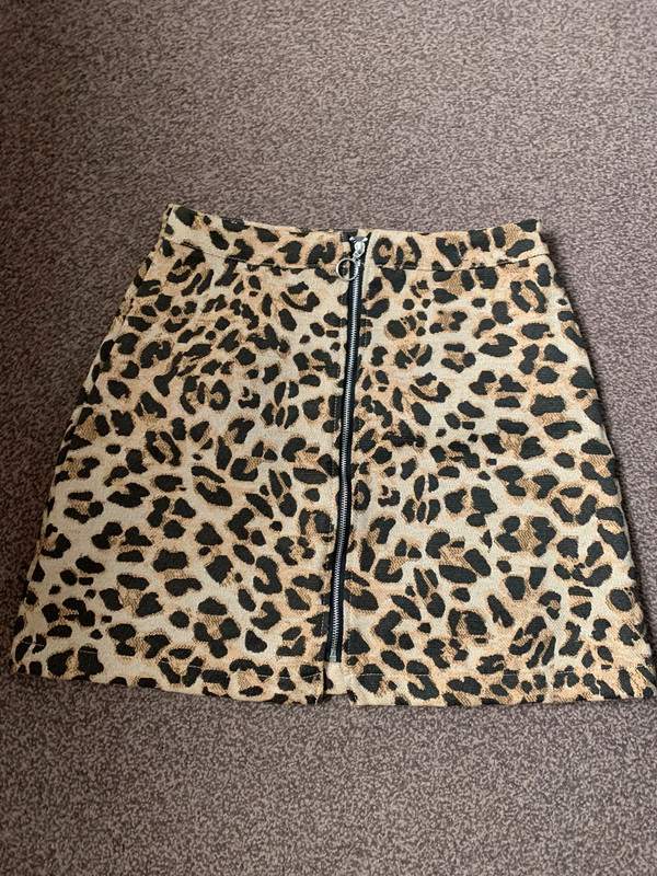 Animal print skirt hot sale primark