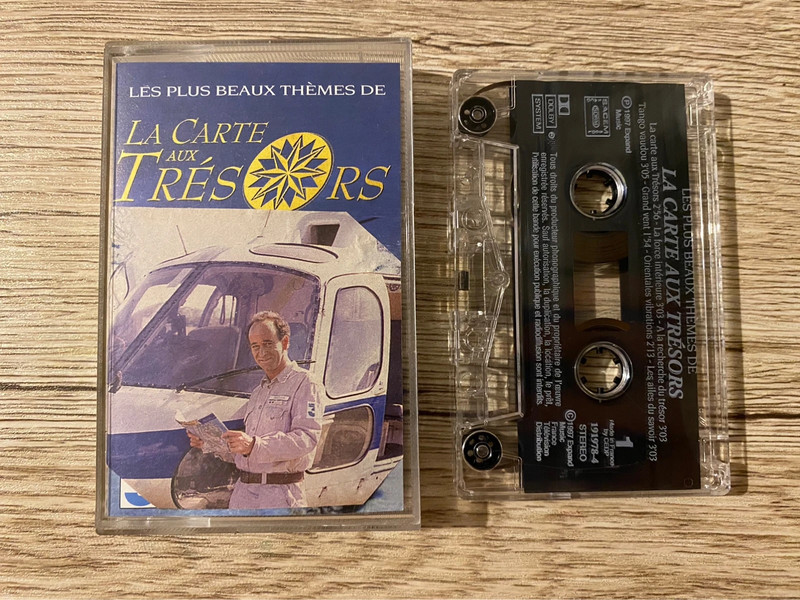 Cassette Carte aux trésors 1