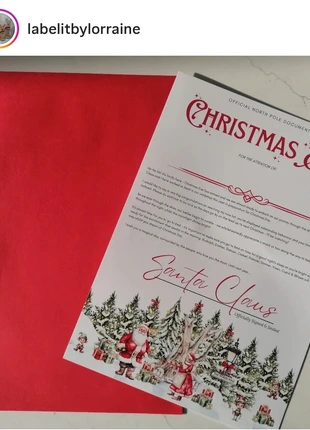 Christmas eve letter, état: Neuf avec étiquette, 3,00 €, 3,85 € Protection acheteurs incluse