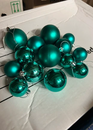 Lot boules de Noël turquoise, marke: Noël, zustand: Sehr gut, 5,50 €, 6,48 € inklusive Vinted-Käuferschutz