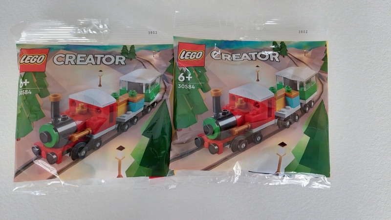 Le train des f tes polybag LEGO Creator 30584 Winter Holiday