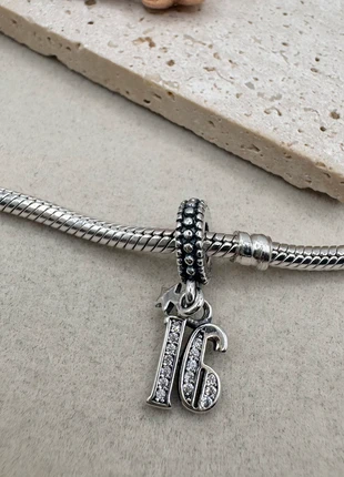 16th Celebration Charm, brand: Charm, condition: Very good, £6.00, £7.00 includes Buyer Protection Pro