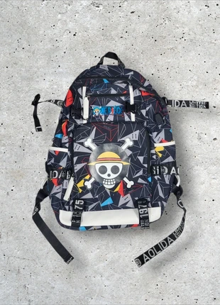 Sac à dos One piece noir vintage exclusif y2k en bon état, marke: OnePiece, zustand: Gut, 15,00 €, 16,45 € beinhaltet Vinted-Käuferschutz Pro