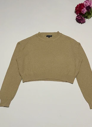 Pull Court en maille texturé Soeur Beige Taille 38 (M) Femme, brand: soeur, condition: Very good, size: M / 38 / 10, €50.00, €53.20 includes Buyer Protection