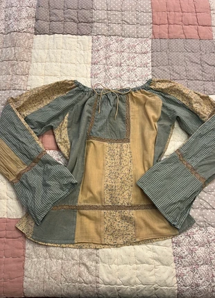 coquette off the shoulder bell sleeves whimsical boho prairie cottage handmade, brand: COQUETTE, condition: Very good, size: S / 36 / 8, €30.00, €32.20 includes Buyer Protection Pro