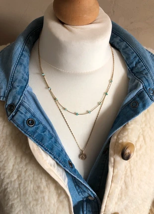 Collier multirang fantaisie, marque: H&M, état: Neuf sans étiquette, 1,00 €, 1,75 € Protection acheteurs incluse