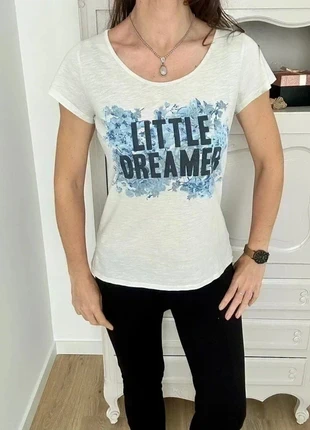 T-shirt , petit haut à motif Camaïeu taille 38, brand: Camaïeu, condition: Very good, size: M / 38 / 10, €5.50, €6.48 includes Buyer Protection