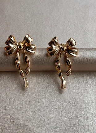 Strikjes oorbellen goud stainless musthave christmas, marque: Vintage, état: Très bon état, 6,95 €, 8,00 € Protection acheteurs incluse