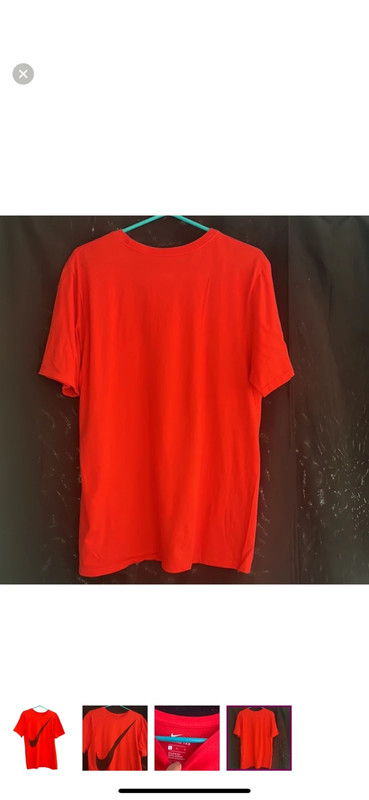 The Nike Tee Red Shirt 4