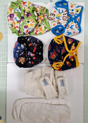 Bundel tweedelige luiers, merk: Bambinex, staat: Nieuw met prijskaartje, maat: 3–6 kg, € 10,00, € 11,20 inclusief Kopersbescherming