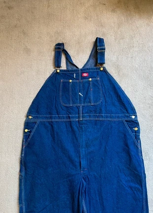 Salopette Dickies vintage bleu marine en jean (5XL), marke: Dickies, zustand: Sehr gut, größe: 70 | W54, 60,00 €, 63,70 € inklusive Vinted-Käuferschutz